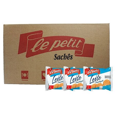 Sachê De Bolachas Doce Ao Leite 7g Cx 180un - Le Petit