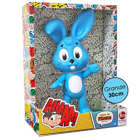 Boneco Sansão Turma Da Monica Grande 30cm Em Vinil Lider