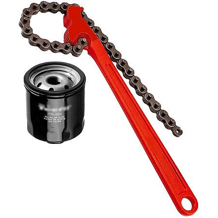 Chave Corrente Retirar Sacar Filtro Óleo Universal 12''