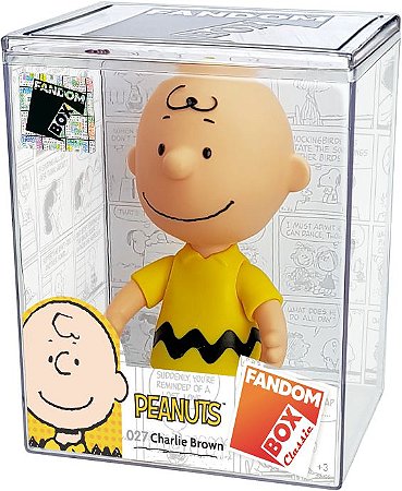 Fandom Box Boneco Colecionável Lider 027- Charlie Brown 12cm