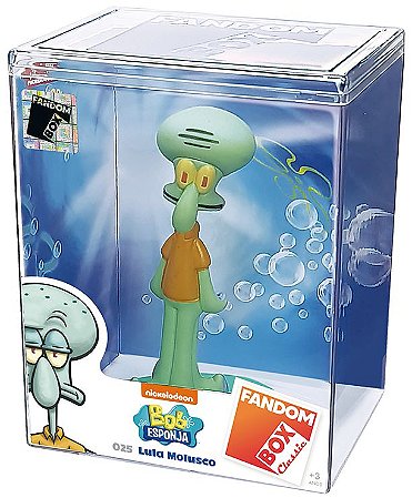 Fandom Box Boneco Colecionável Lider 025 - Lula Molusco 12cm