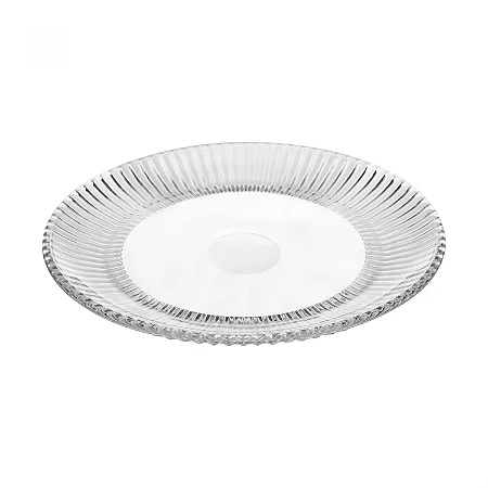 Prato para Sobremesa de Cristal Renaissance - Lyor