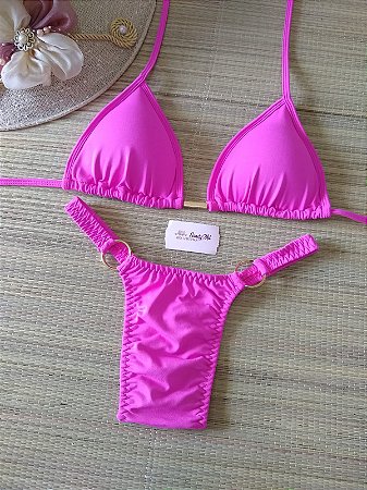 Biquini com Argola Pink
