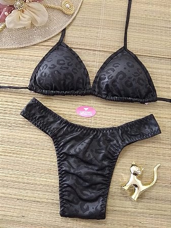 Biquini Oncinha Black