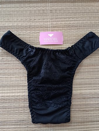 Calcinha Toque Delicado Preto