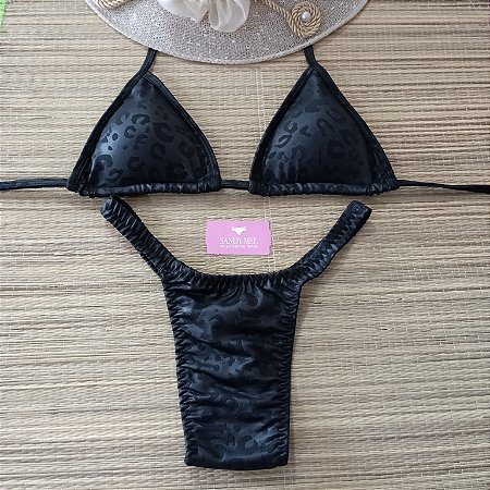 Biquíni Cortininha Black