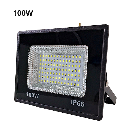 Refletor LED 100W Branco Frio SMD IP66