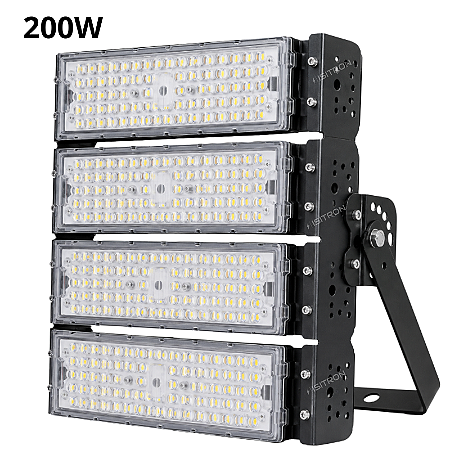 Refletor LED 200W Fator 100% IP67 Modular Branco Frio