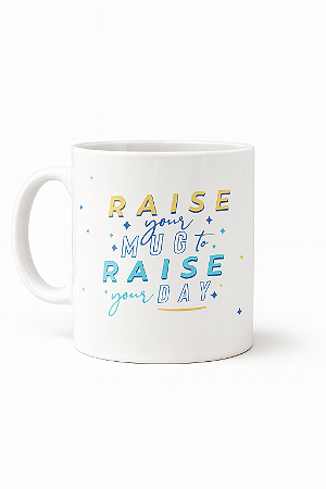 BRINDE - Caneca Raise your Mug