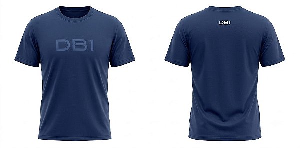 Camiseta DB1 Azul Marinho - Pima Perfection