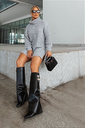 Vestido Tricô Ísis
