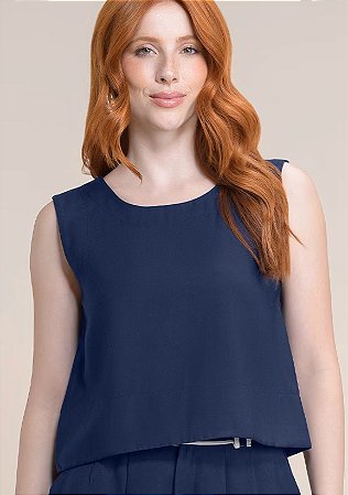 Blusa regata alfaiataria