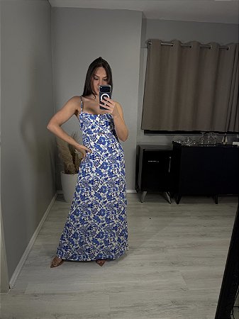 Vestido longo Mikonos