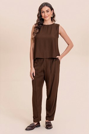 regata viscose gola redonda curta