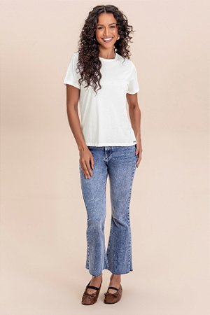 t-shirt basica algodao