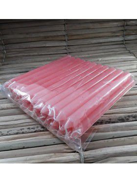Vela palito rosa