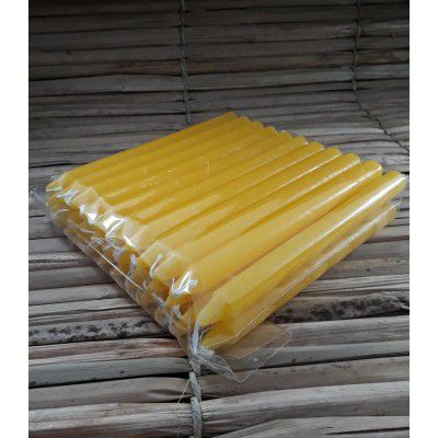 Vela palito amarela