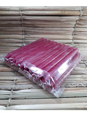 Vela palito magenta