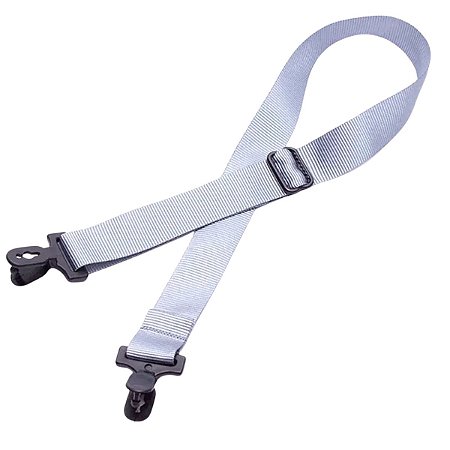 Jugular MSA Em Nylon Com 2 Ganchos Para Capacetes V-Guard
