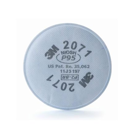 Filtro Disco 3M 2071 Azul para Poeiras, Fumos e Nevoas P2 Par