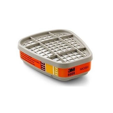 Filtro Cartucho 3M 6009 Mercurio Cloro Enxofre Para Uso Com Série 6000 Par