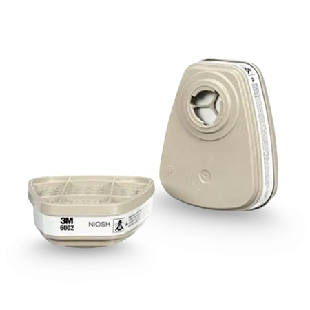 Filtro Cartucho 3M 6002 GA Gases Ácidos Para Uso Com Série 6000 Par