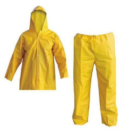 Conjunto Plastseg de PVC Forrado Amarelo CA30127 E CA34560