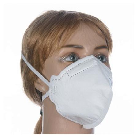 Máscara Descartável AirSafety MaskFace PFF-2 Sem Válvula Branca CA44456