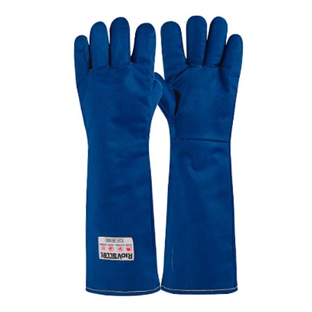 Luva Rio Valley Radiant Heat Mão de Gato 45cm Azul CA28688