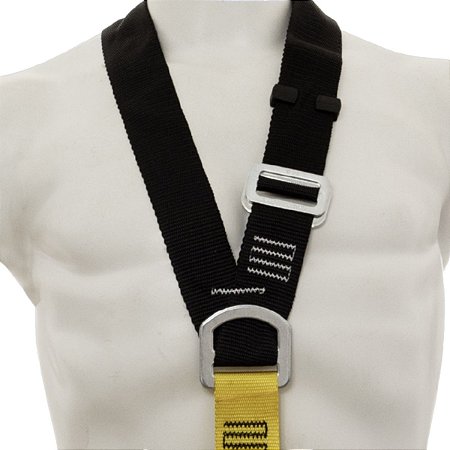 Cinto Paraquedista CSeg Y 5 Argolas Com Suporte Lombar Apolo III  CA48088