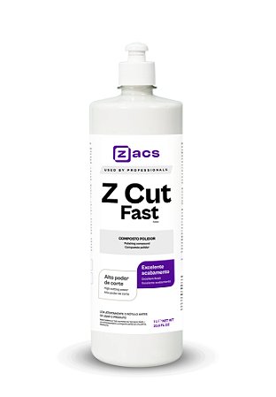 Z Cut Fast Composto Polidor de Corte 1l - Zacs