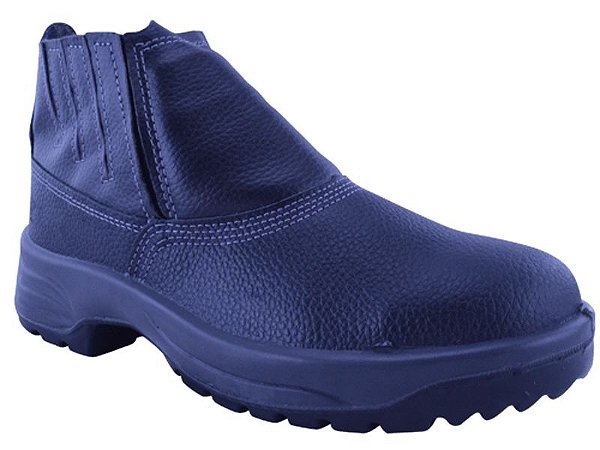 Botina de Elástico Com Biqueira de Aço