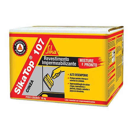 Sika Top 107 Caixa 18 KG