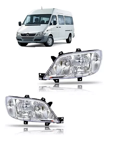 Farol Principal Direito  Mercedes SPRINTER 313 - 9068202461