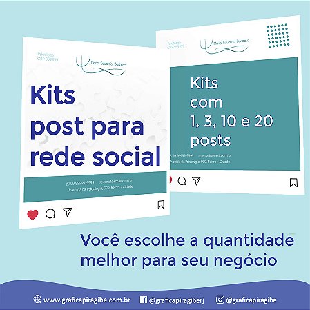 Kits Publicidades para Rede Social