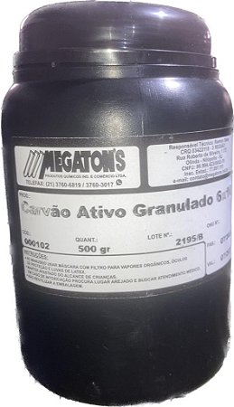 CARVAO ATIVO GRANUL 500G