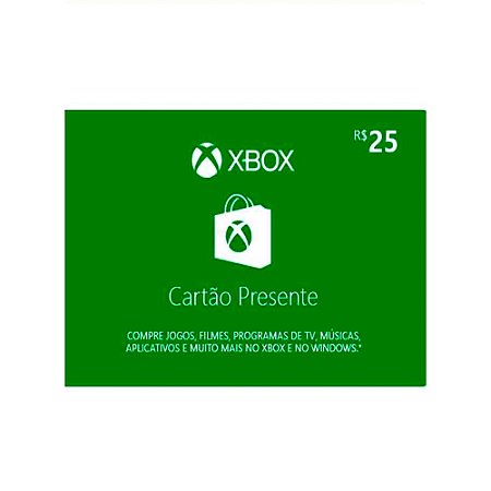 CARTÃO RAZER/RIXTY R$ 25 REAIS - GCM Games - Gift Card PSN, Xbox