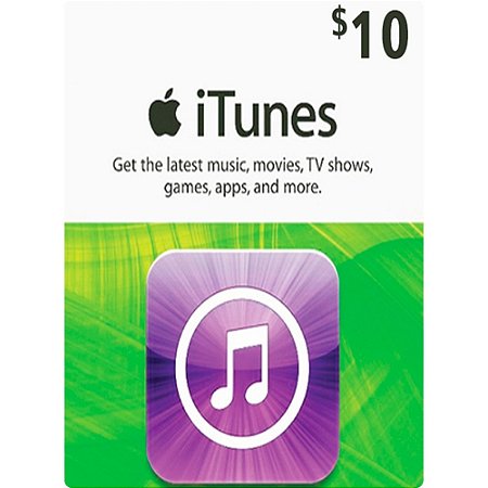 ITUNES GIFT CARD $10