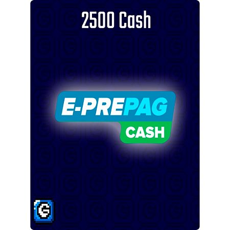 CARTÃO E-PREPAG 2500 CASH