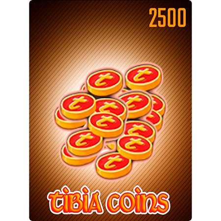 2500 Tibia Coins