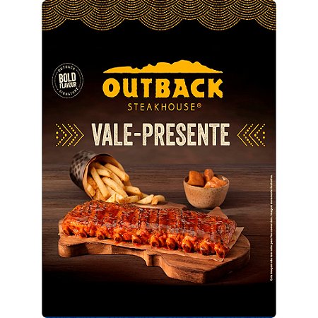 CARTÃO OUTBACK - R$100