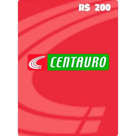 CARTÃO CENTAURO R$200