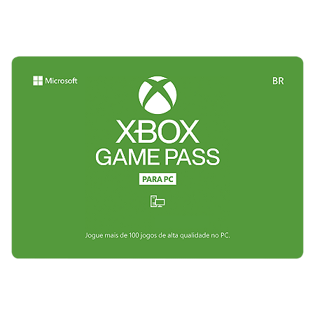 Cartão Xbox Game Pass 3 Meses (PC)