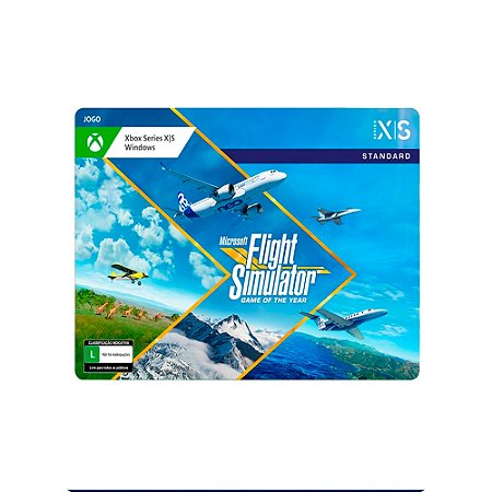 Microsoft Flight Simulator: Standard Game of the Year Edition - Xbox Series  X, S, Windows 10
