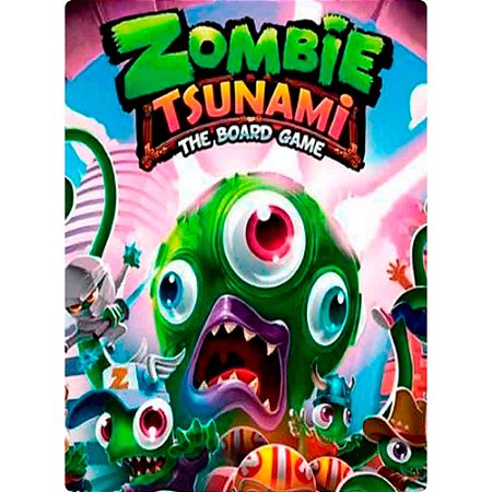 Zombie Tsunami Jogo de Tabuleiro em Promoção na Americanas