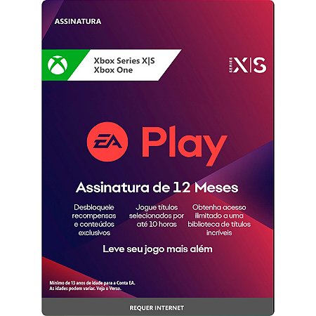 Giftcard Xbox 3P EA Play 12 meses