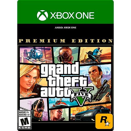 Giftcard Xbox Grand Theft Auto V Premium Edition