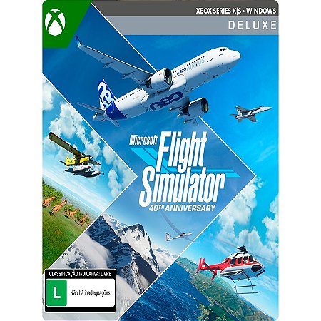 Giftcard Xbox Flight Sim 40 Anniv Deluxe