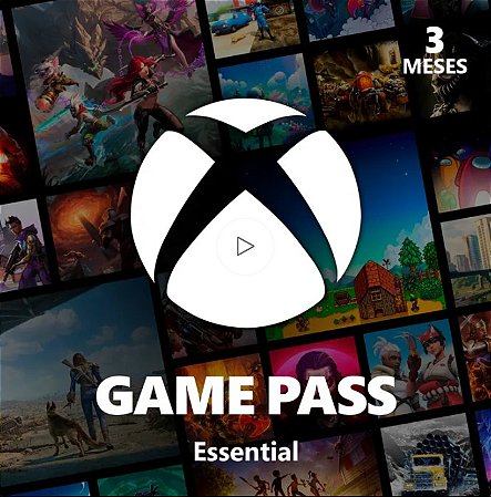 Cartão Xbox Game Essential 3 Meses
