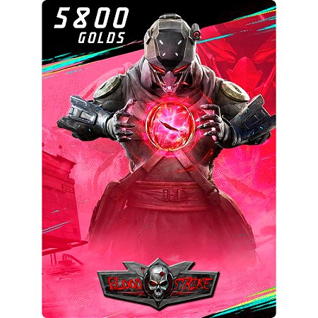 Blood Strike - 5000 Golds + 800 de Bônus